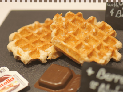 waffle nutella